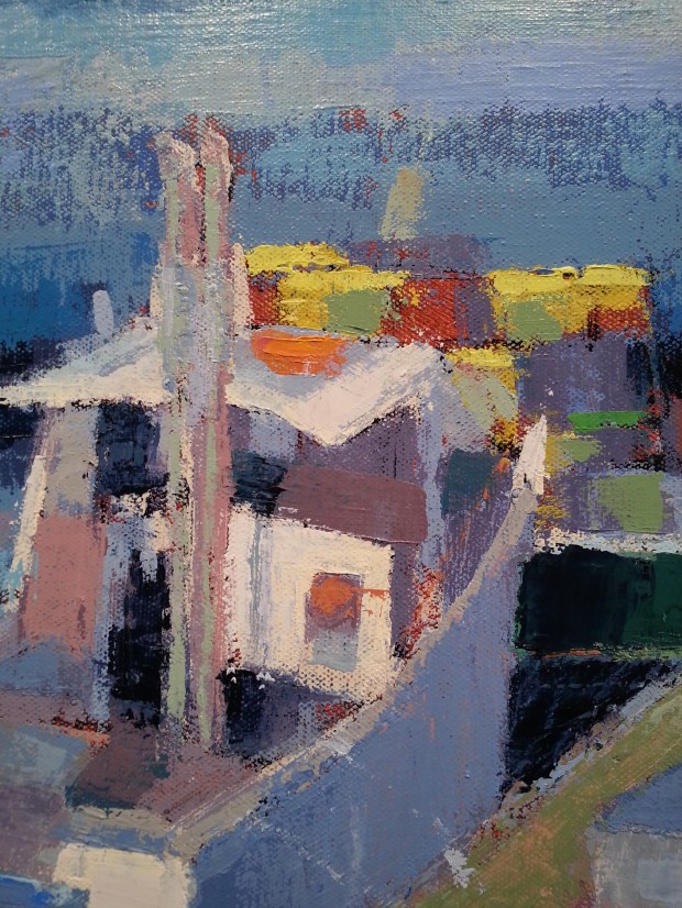 detail of 30x24 painting