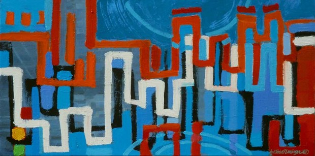 Painting on top of a painting. Almost final...