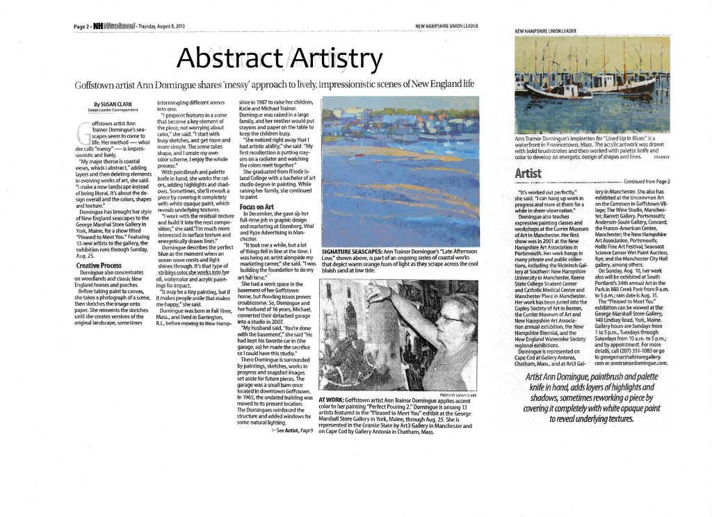 MUL NH Weekend August 8, 2013 color