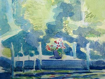 sketch winni deck w flower pot sm