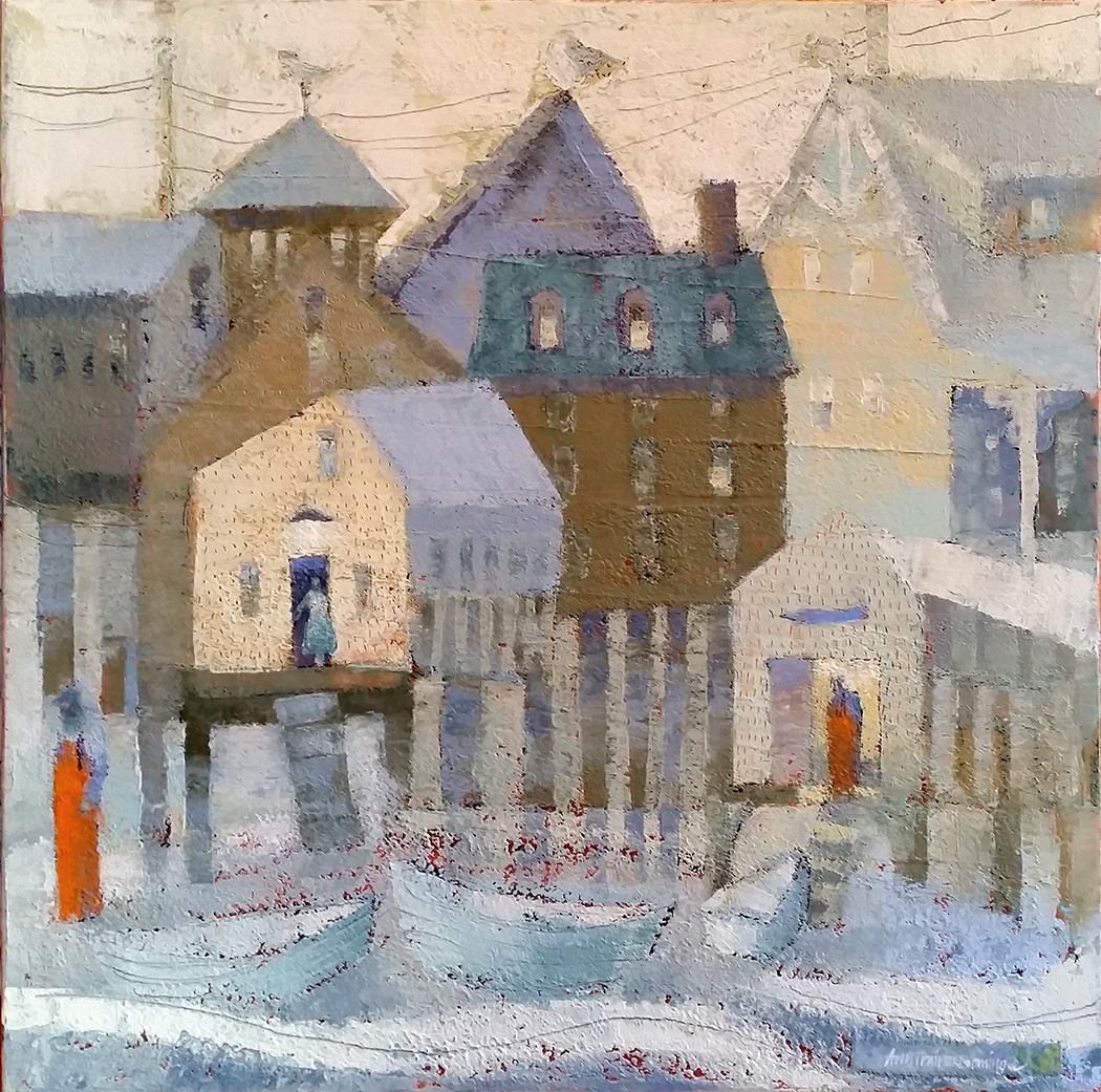 17631 Right at Home 18x18 acryl canv sm