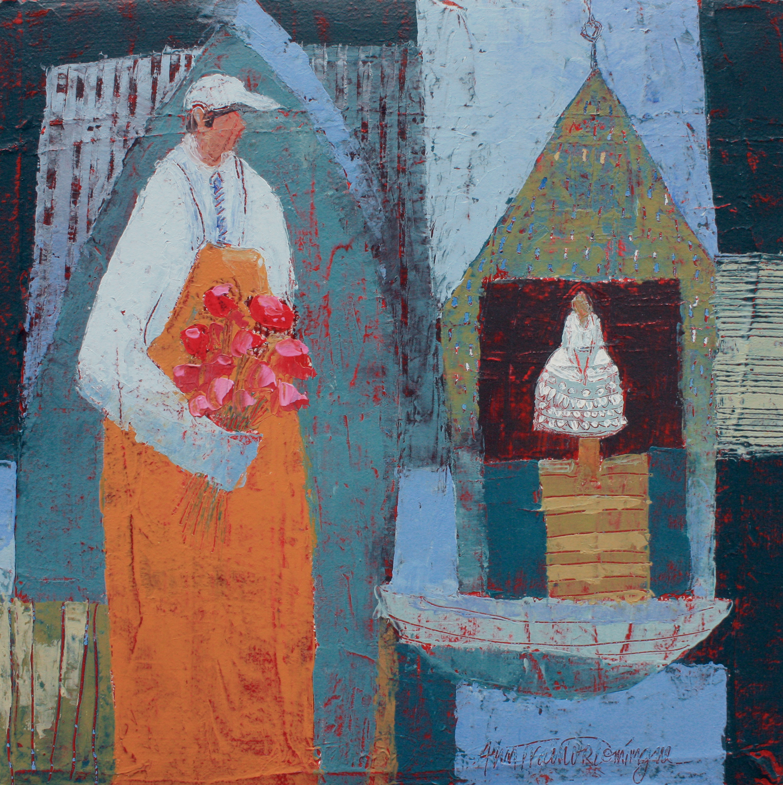 18913 Just Ask acryl panel 10x10