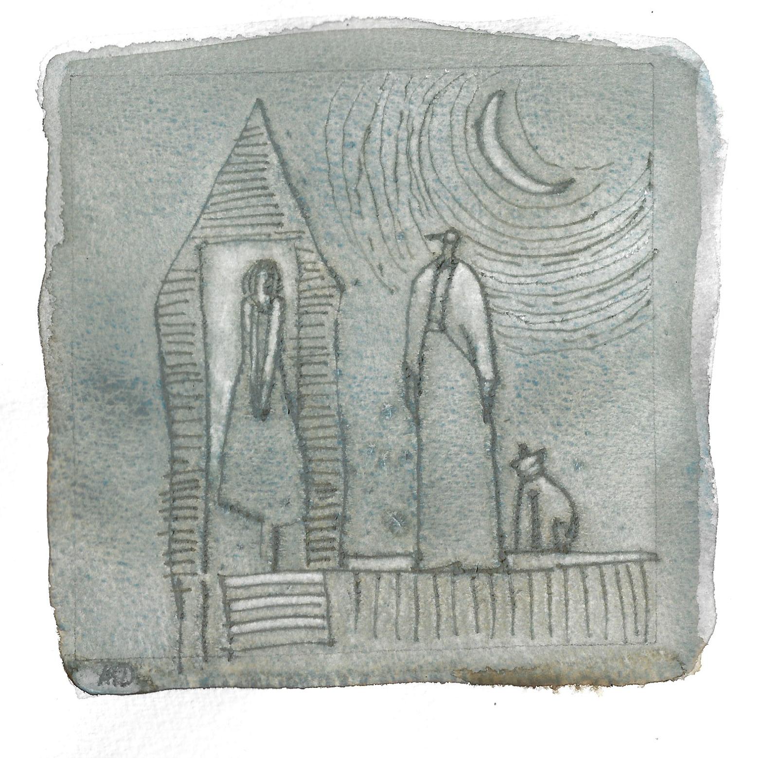 19984 In The Evening by the Moonlight 4x4 wc